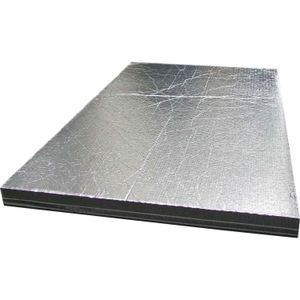 Siderise 45mm Soundproofing with Polymeric Barrier & Silver Foil (x1)