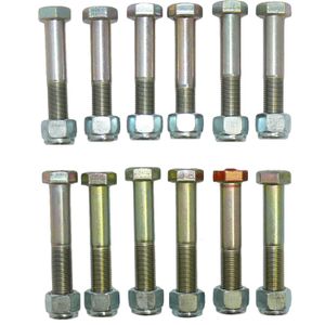 R&D Marine Nut and Bolt Kit (6" Coupling / 12)