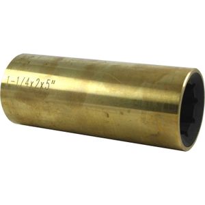 Exalto Brass Shaft Bearing (1-1/4" Shaft / 2" OD / 5" Length)