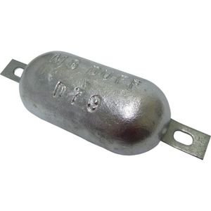 MG Duff ZD79 Straight Zinc Hull Anode for Salt Waters (3kg / Bolt On)