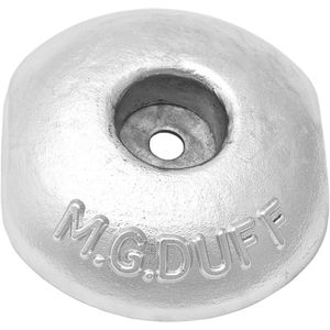 MG Duff AD58 Disc Shaped Aluminium Hull Anode (Salt / Brackish, 0.8kg)