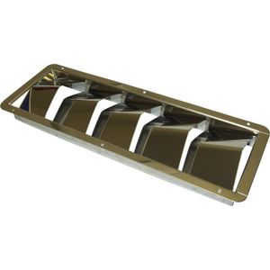 Osculati Stainless Steel Louvered Air Vent (326mm x 114mm)