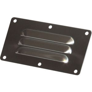 Osculati Stainless Steel Air Vent with Fly screen (127mm x 67mm)