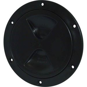 Osculati Plastic Watertight Inspection Cover (Black / 102mm Opening)