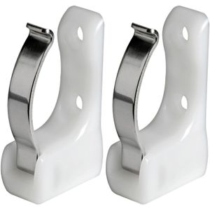 Osculati Sprung Pole Clips for 25-35mm Poles (Per Pair)