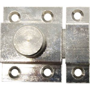 4Dek Nickel Plated Brass Locking Latch (35mm x 45mm)