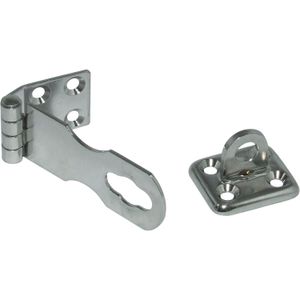 Osculati Stainless Steel Lockable Folding Swivel Latch (64mm x 32mm)