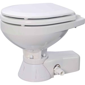 Jabsco Quiet Flush Fresh Water Electric Toilet (24V / Compact Bowl)
