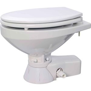 Jabsco Quiet Flush Fresh Water Electric Toilet (12V / Regular Bowl)