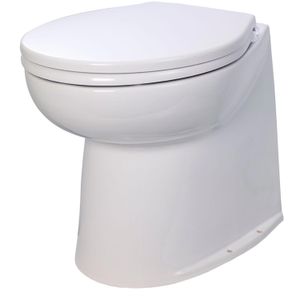 Jabsco Deluxe Flush Toilet with Soft Close Lid (12V / Raw Water)