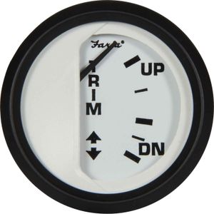 Faria Beede Trim Level Gauge in Euro White Style (Type A)