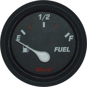 Faria Beede Fuel Level Gauge in Professional Red Style (US Resistance)