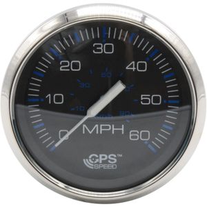 Faria Beede Speedometer in Chesapeake SS Black Style (GPS / 60MPH)