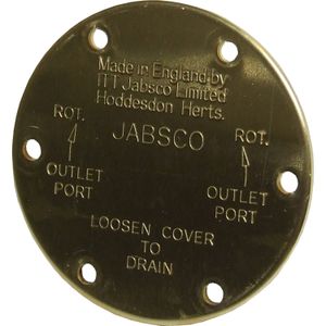Jabsco 11830-0000 Pump End Cover Plate for 3/4" Pumps