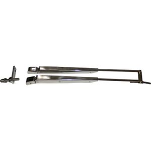Vetus SSADX Stainless Steel Pantograph Wiper Arm Set (386-471mm)