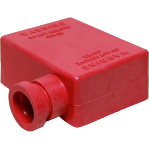 VTE 900 Battery Terminal Cover (Red / 16mm Diameter Entry / Left)