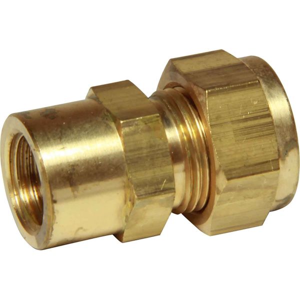 AG Female Compression Coupling (1/4" BSP to 3/8" Compression)