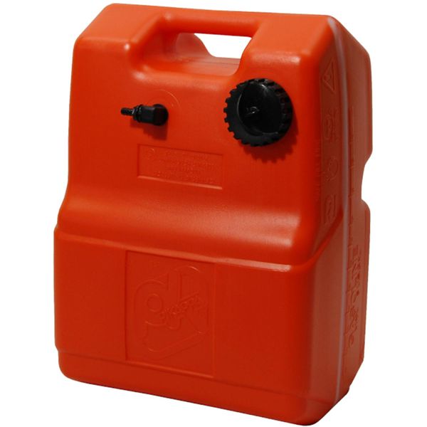 Can SB Rectangle Remote Fuel Tank with Sight Gauge (24 Litre Capacity)