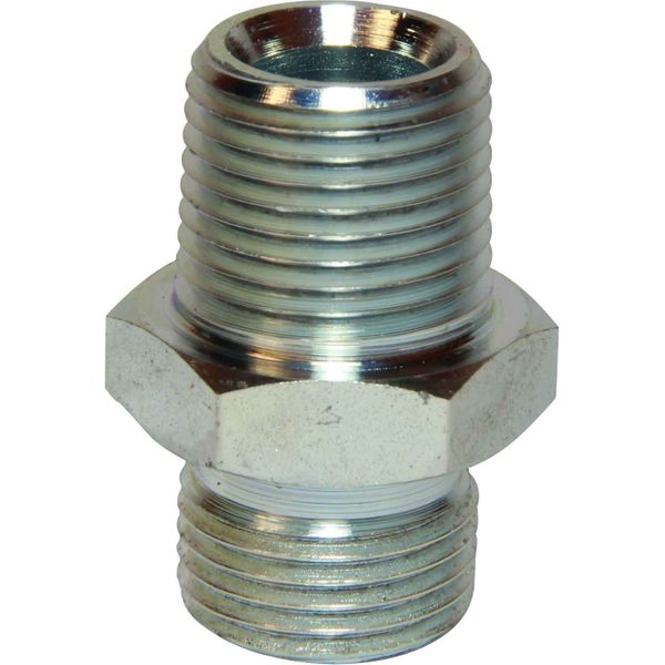 AG Steel Union (1/2" BSP Tapered Male to 1/2" BSP Parallel Male)