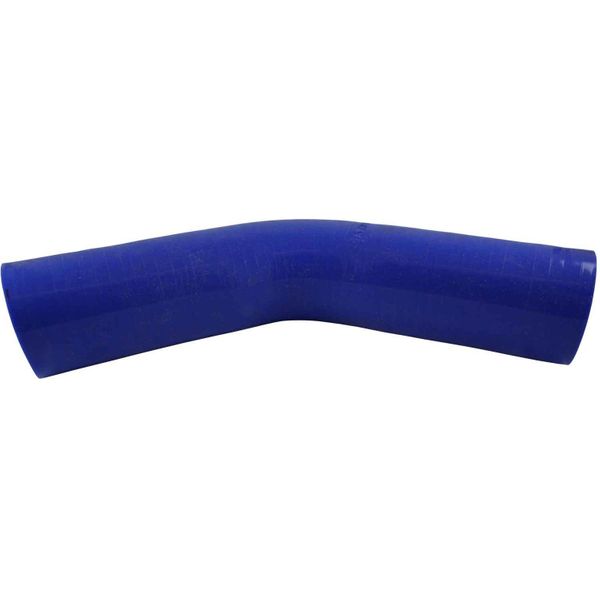 Seaflow Blue Silicone Hose Elbow (45 Degree / 89mm ID)