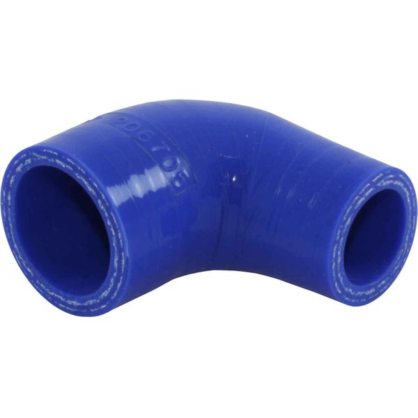 Seaflow Blue Silicone Hose Reducing Elbow (30mm - 22mm ID)