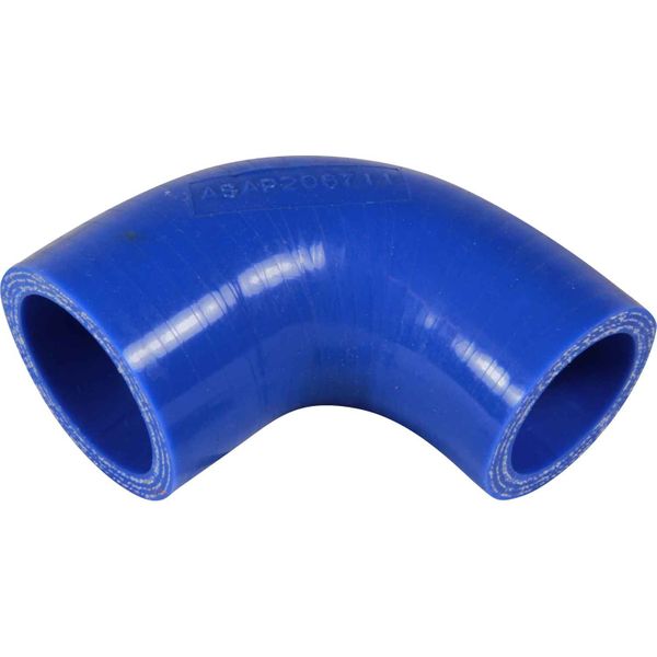 Seaflow Blue Silicone Hose Reducing Elbow (45mm - 38mm ID)