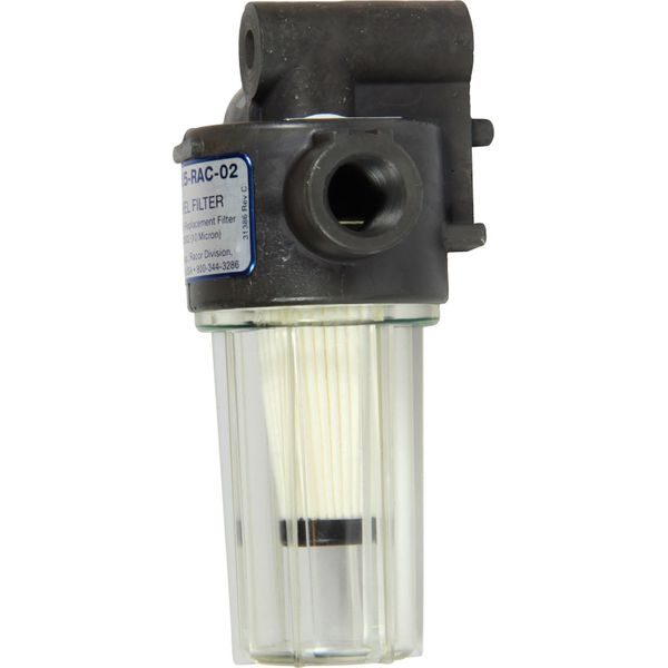 Racor 025-RAC-02 Fuel Filter (10 Micron / In-Line)