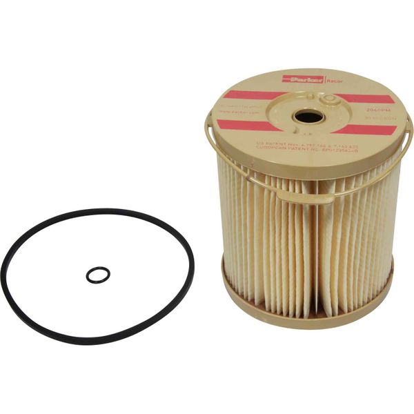 Replaces Volvo 3825027 Type 900 10 Micron Fuel Filter Element Racor 2040TM-OR