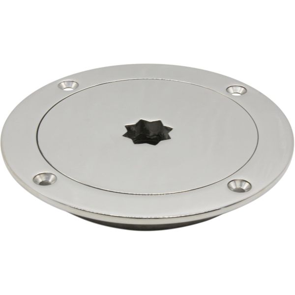 Osculati Stainless Steel Deck Plate (95mm Opening)
