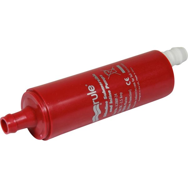 Rule IL280P-24 Slimline Water & Diesel Pump (24V / 18 LPM / 13mm Hose)