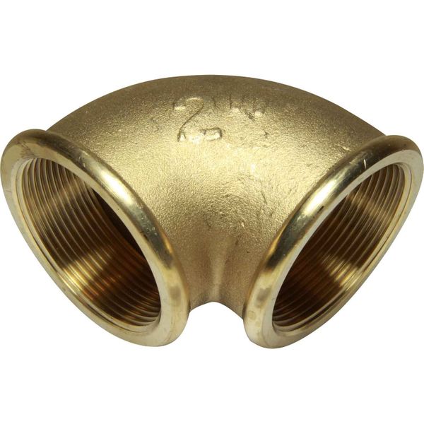 Maestrini Brass Compact 90 Degree Elbow (Female Ports / 2" BSP)