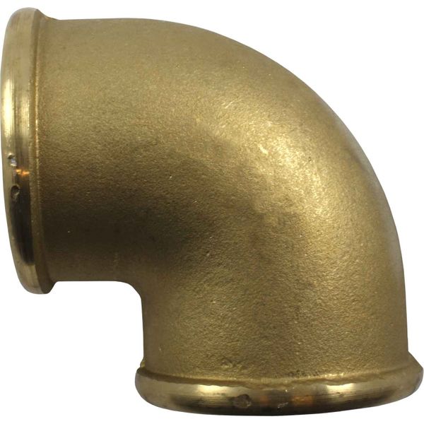 Maestrini Brass Compact 90 Degree Elbow (Female Ports / 4" BSP)
