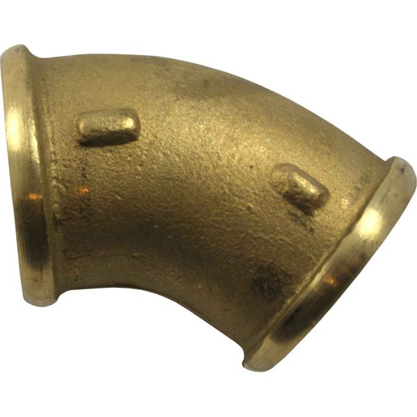 Maestrini Brass Compact 45 Degree Elbow (Female Ports / 1" BSP)