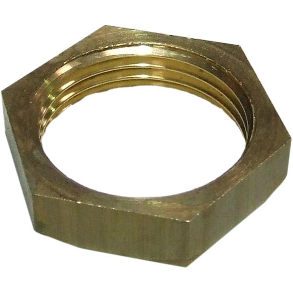 Maestrini Brass Hexagonal Lock Nut (1" BSP Female)