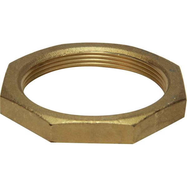 Maestrini Brass Hexagonal Lock Nut (2-1/2" BSP Female)