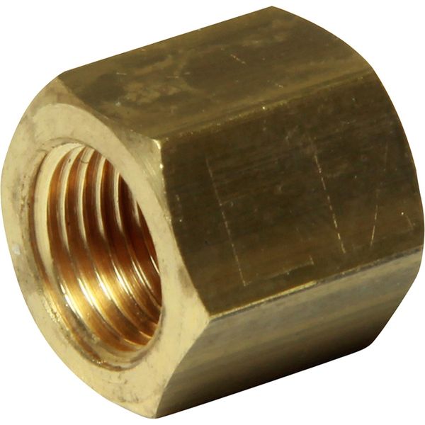 1/8" BSP FLANGED BRASS BLANK PLUG 9-05291 BRASS IMPERIAL COMPR FTGS 