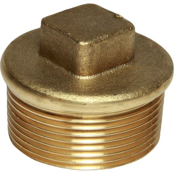 Maestrini Brass Tapered Plug (1-1/2" BSPT Male)