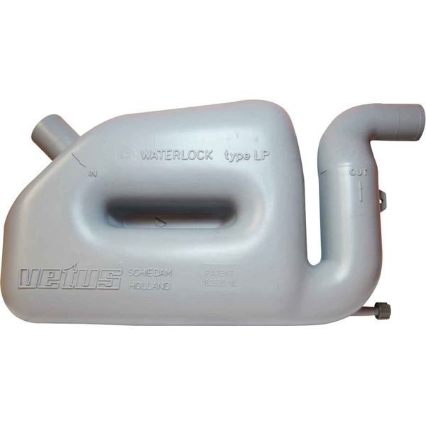 Vetus LP50S Plastic Marine Waterlock (50mm / 10.5 Litres)