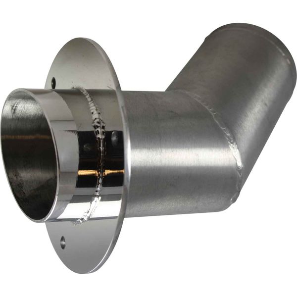 Seaflow Stainless Steel 45 Degree Exhaust Outlet (63mm ID Hose)