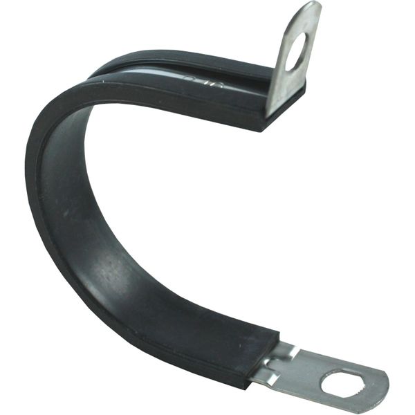 Stainless Steel Rubber Lined P Clip (40mm / Sold Singularly)