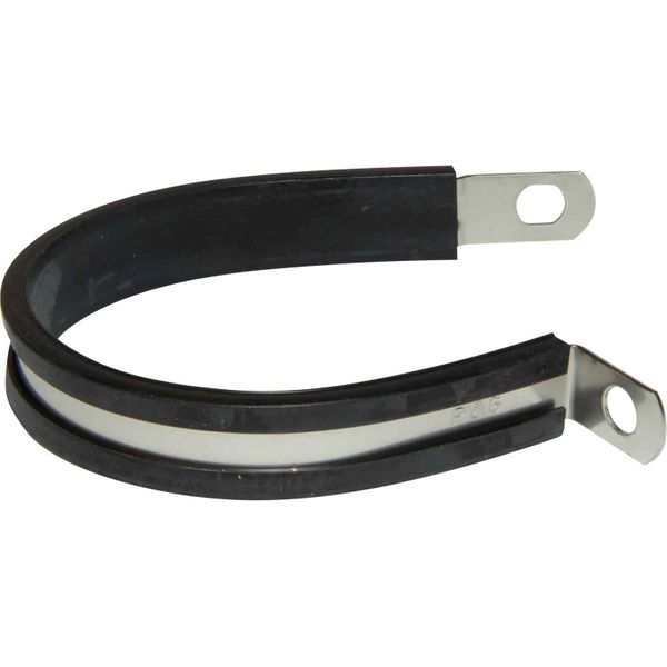 AG Stainless Steel Rubber Lined P Clip (56mm / Sold Singularly)