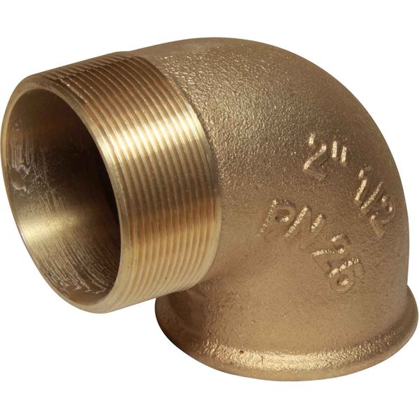 Maestrini Bronze Compact 90 Deg Elbow (Male/Female Ports / 2-1/2" BSP)