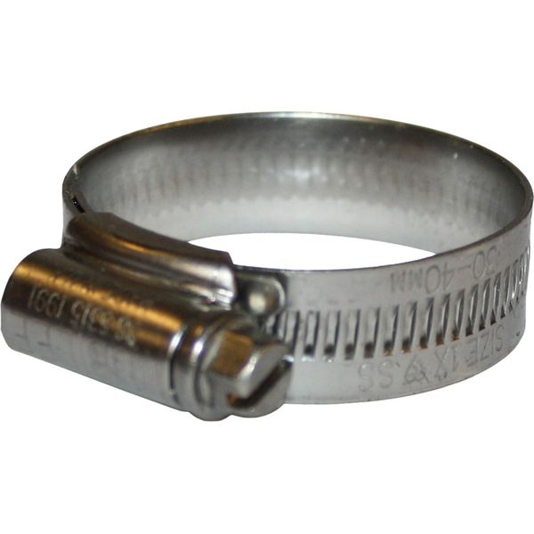 Jubilee Mild Steel Hose Clip (30mm - 40mm Hose Diameter)