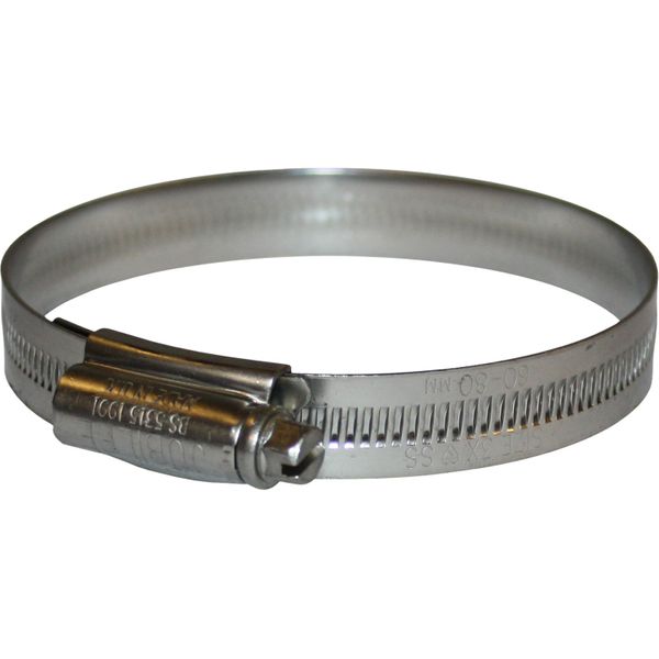 Jubilee Mild Steel Hose Clip (60mm - 80mm Hose Diameter)