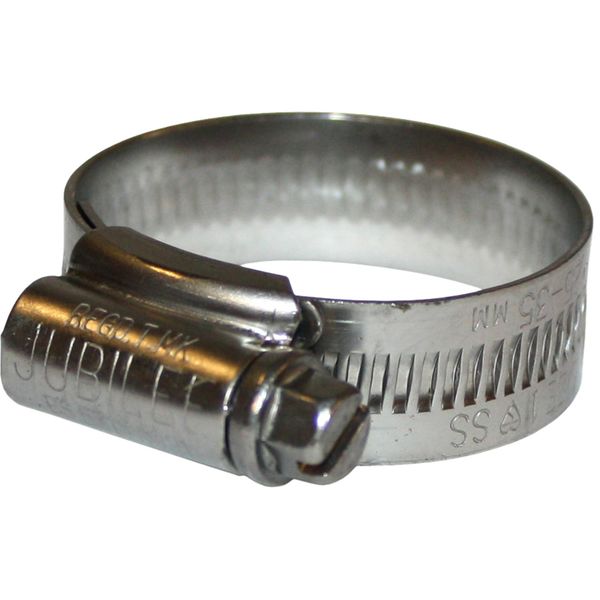 Jubilee Stainless Steel 304 Hose Clip (25mm - 35mm Hose Diameter)