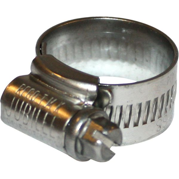 Jubilee Stainless Steel 316 Hose Clip (16mm - 22mm Hose Diameter)