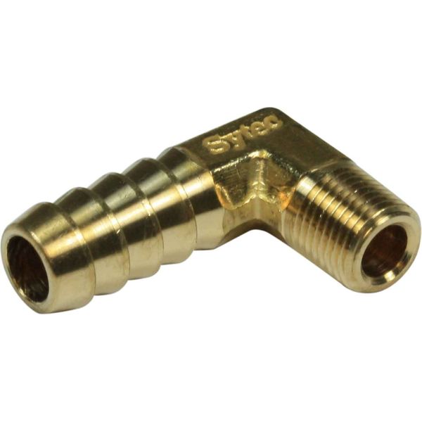 Seaflow Brass 90 Degree Hose Tail (1/8" NPT Male to 10mm Hose)