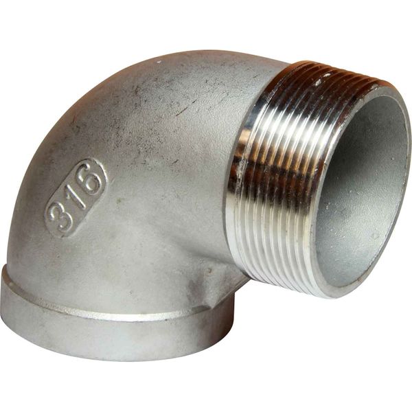 Osculati Stainless Steel 316 90 Degree Elbow (2" BSP Male/Female)