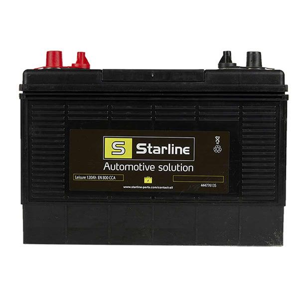 Starline Marine and Leisure Battery (Deep Cycle / 120Ah / Lead Acid)