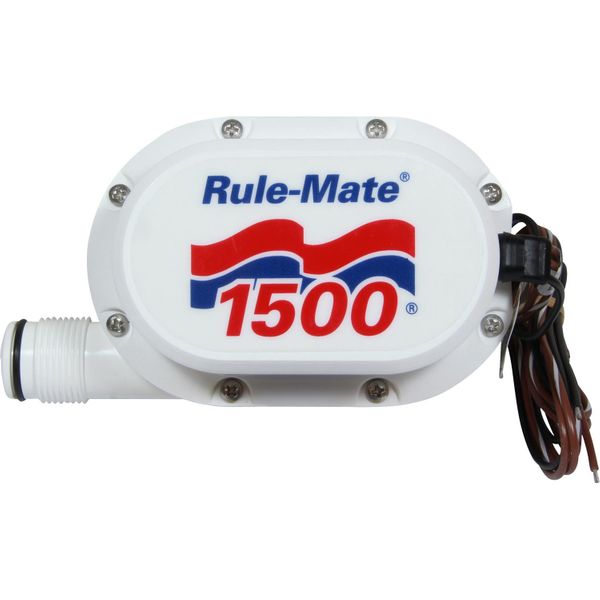 Rule Mate 1500 Automatic Submersible Bilge Pump (12V, 95 LPM, 25/28mm)